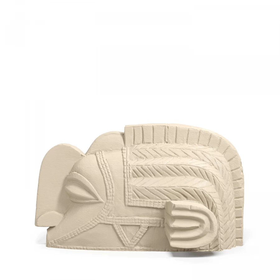 Nimba Head in Light Ivory