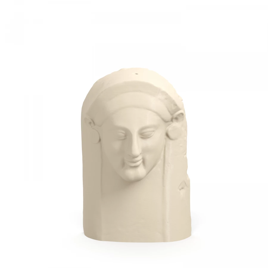 Head of a Phoenician woman in Light Ivory