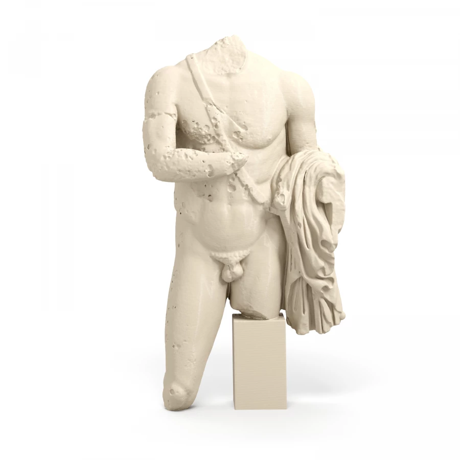 Roman Warrior from the Sea in Light Ivory