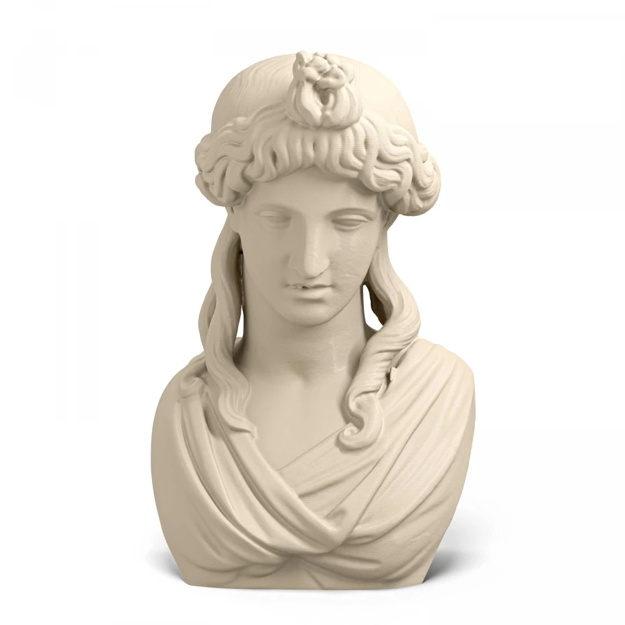 Herm of Apollo in Light Ivory