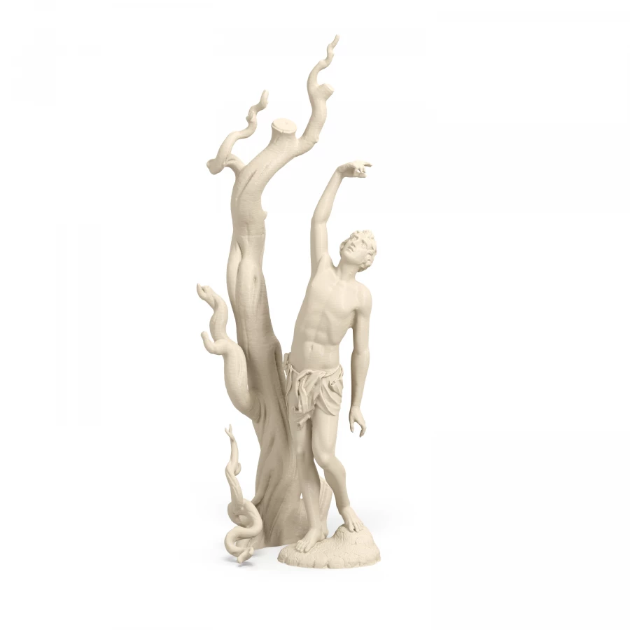 Martyrdom of Saint Sebastian in Light Ivory
