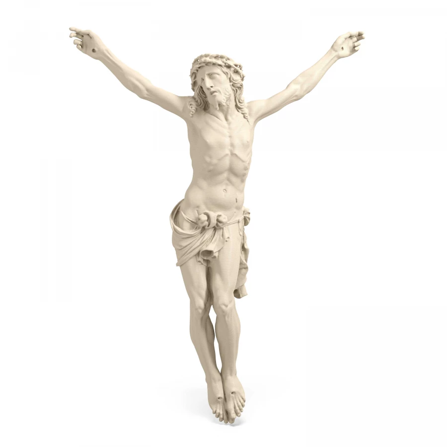 Baroque Corpus Christi in Light Ivory
