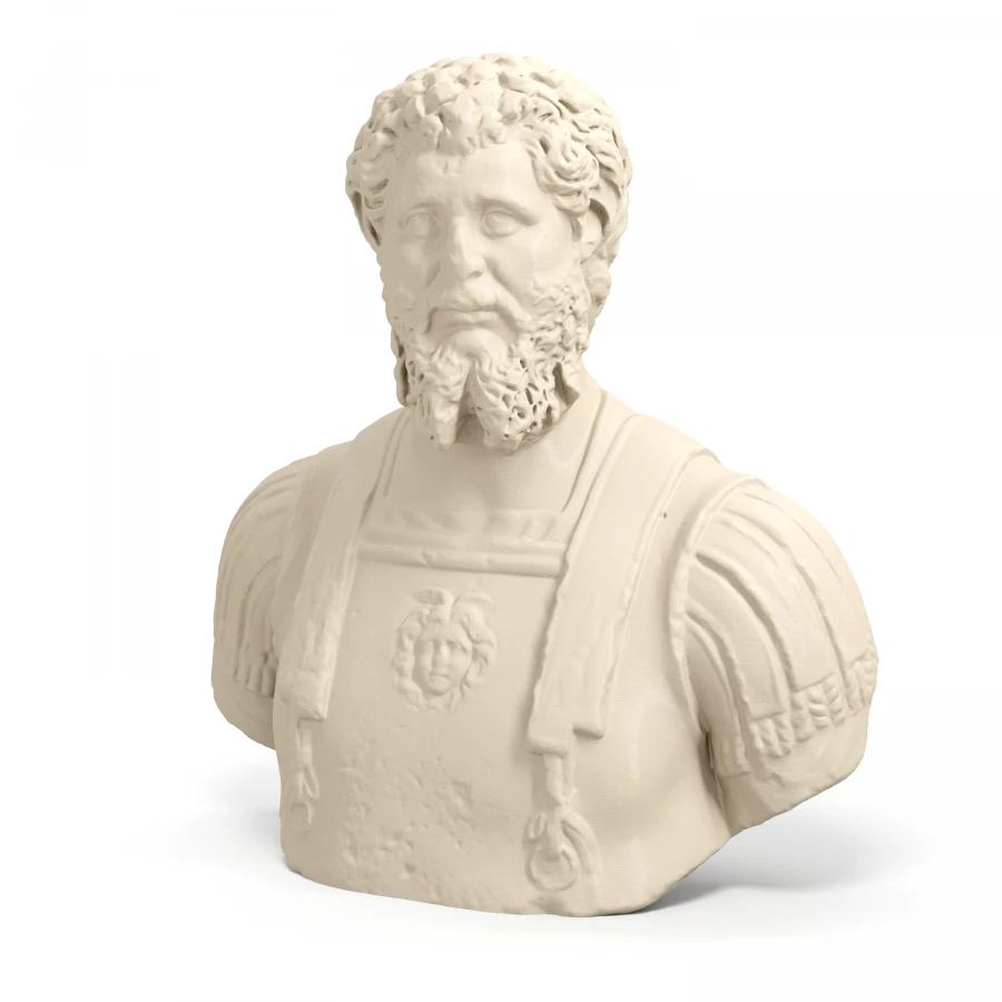 Emperor Septimius Severus in Light Ivory