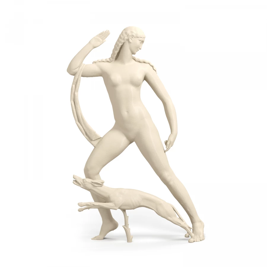 Diana the Huntress in Light Ivory