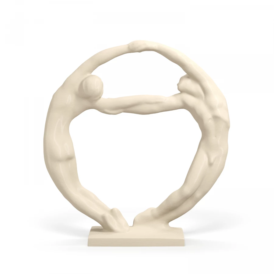 The ring of Life in Light Ivory